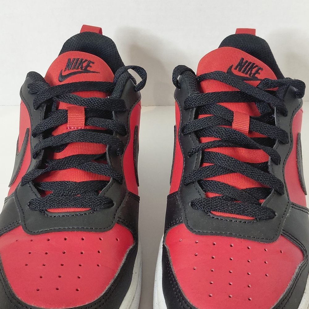Nike Red and Black Youth Sneakers